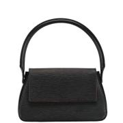 Pre-owned Leather louis-vuitton-bags Louis Vuitton Vintage , Black , D...