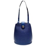 Pre-owned Leather louis-vuitton-bags Louis Vuitton Vintage , Blue , Da...