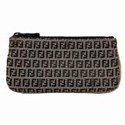 Pre-owned Canvas wallets Fendi Vintage , Brown , Dames