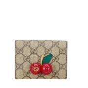 Pre-owned Plastic wallets Gucci Vintage , Beige , Dames