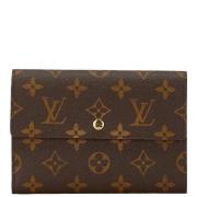 Pre-owned Canvas wallets Louis Vuitton Vintage , Brown , Dames