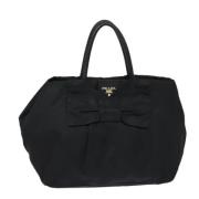 Pre-owned Nylon handbags Prada Vintage , Black , Dames