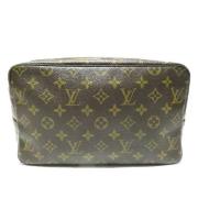 Pre-owned Canvas clutches Louis Vuitton Vintage , Brown , Heren