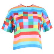 Pre-owned Silk tops Valentino Vintage , Multicolor , Dames