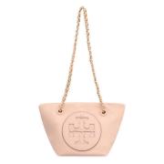 Kleine Nylon Messenger Tas Tory Burch , Pink , Dames