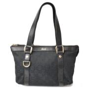 Pre-owned Canvas gucci-bags Gucci Vintage , Black , Dames