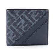 Pre-owned Canvas wallets Fendi Vintage , Blue , Dames