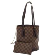 Pre-owned Canvas louis-vuitton-bags Louis Vuitton Vintage , Brown , Da...