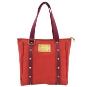 Pre-owned Canvas louis-vuitton-bags Louis Vuitton Vintage , Red , Dame...