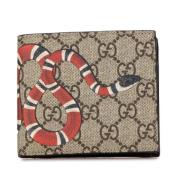 Pre-owned Plastic wallets Gucci Vintage , Beige , Dames