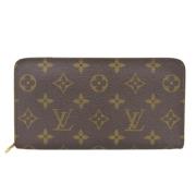 Pre-owned Canvas wallets Louis Vuitton Vintage , Brown , Dames