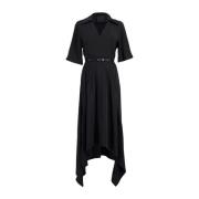 Zwarte Elegante Jurken Givenchy , Black , Dames