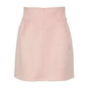 Roze Ruche Rok Ermanno Scervino , Pink , Dames