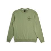 Tenor Light Green Crew Sweater Deus Ex Machina , Green , Heren