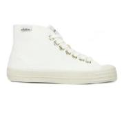 Witte Hi-Top Baseball Boot Sneaker Novesta , White , Heren