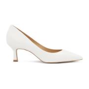 Witte lage hakken pumps uit de Trouwcollectie Kazar , White , Dames