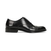 Zwarte oxford schoenen voor heren Kazar , Black , Heren