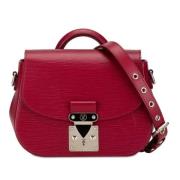 Pre-owned Leather louis-vuitton-bags Louis Vuitton Vintage , Red , Dam...