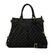 Pre-owned Canvas louis-vuitton-bags Louis Vuitton Vintage , Black , Da...