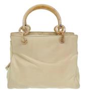 Pre-owned Fabric prada-bags Prada Vintage , Beige , Dames