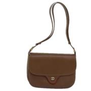 Pre-owned Leather gucci-bags Gucci Vintage , Brown , Dames