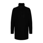 Stijlvolle wollen parka jas Herno , Black , Heren