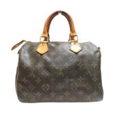 Pre-owned Canvas handbags Louis Vuitton Vintage , Brown , Dames