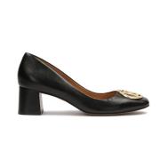 Zwarte pumps met een medium hak Kazar , Black , Dames