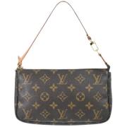 Pre-owned Canvas louis-vuitton-bags Louis Vuitton Vintage , Brown , Da...