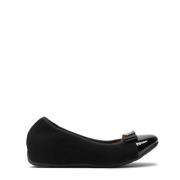 Dames zwarte ballerina's Kazar , Black , Dames