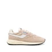 Lage Witte Sneakers Autry , Beige , Dames