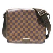 Pre-owned Canvas louis-vuitton-bags Louis Vuitton Vintage , Brown , Da...