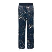 Ronja Total Eclipse Straight-Leg Broek Karen by Simonsen , Blue , Dame...