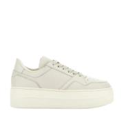 Beige Platte Schoenen Hogan , Beige , Dames