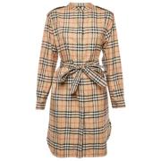 Pre-owned Cotton dresses Burberry Vintage , Brown , Dames