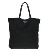 Pre-owned Fabric totes Prada Vintage , Black , Dames