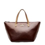 Pre-owned Leather louis-vuitton-bags Louis Vuitton Vintage , Purple , ...