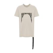 Zwart Parel T-Shirts Level T Rick Owens , White , Heren