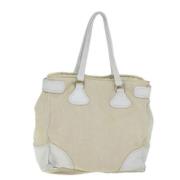 Pre-owned Canvas prada-bags Prada Vintage , Beige , Dames