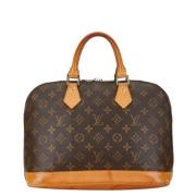 Pre-owned Canvas louis-vuitton-bags Louis Vuitton Vintage , Brown , Da...