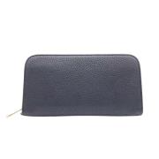 Pre-owned Leather wallets Dior Vintage , Black , Dames