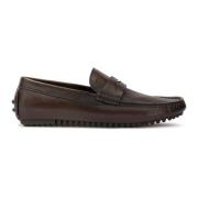 Bruine mocassins met fijne zool Kazar , Brown , Heren