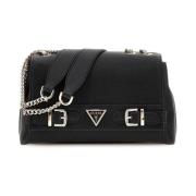 Eco Ali Schoudertas - Zwart Guess , Black , Dames