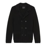 Caban cardigan regular Marc O'Polo , Black , Heren