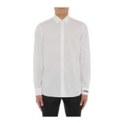 Witte Shirt Collectie Moschino , White , Heren