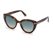 Izzi Zonnebril Gradient Groen Tom Ford , Brown , Dames