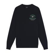 Grafische Sweatshirt voor Racquet Club Lyle & Scott , Blue , Heren