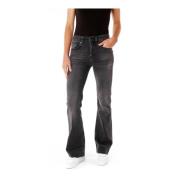 Highwaist Bootcut Jeans Drykorn , Gray , Dames