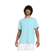 Curry Emboss Shirt Under Armour , Blue , Heren