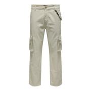 Cargo Broek voor Heren Only & Sons , Gray , Heren